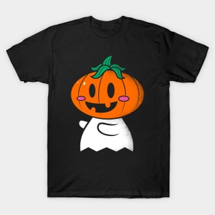 Pumpkin Head Ghost T-Shirt